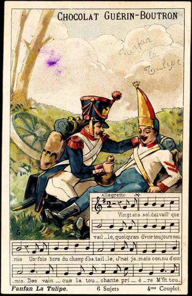 Fanfan La Tulipe 6 Sujets 4ème Couplet (titre inscrit)_0
