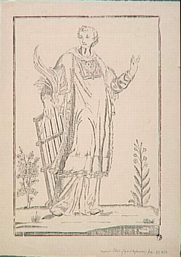 CANTIQUES SPIRITUEL. / SAINT LAURENT, DIACRE ET MARTYR (titre d'usage)_0