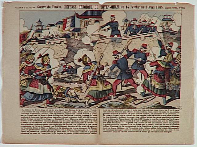 Guerre du Tonkin. DEFENSE HEROIQUE DE TUYEN-QUAN, du 14 Février au 3 Mars 1885 (titre inscrit)_0
