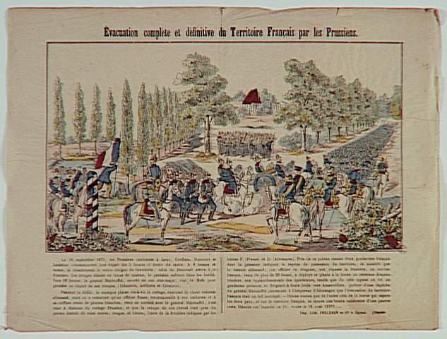 Evacuation complète et définitive du Territoire Français par les Prussiens. (titre inscrit)_0
