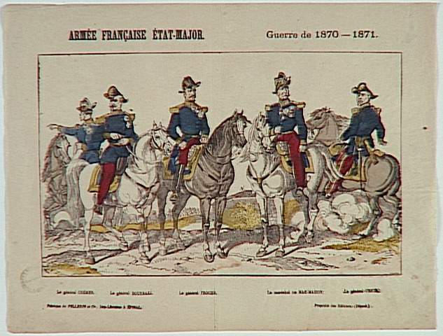 ARMEE FRANCAISE ETAT-MAJOR. Guerre de 1870-1871 (titre inscrit)_0