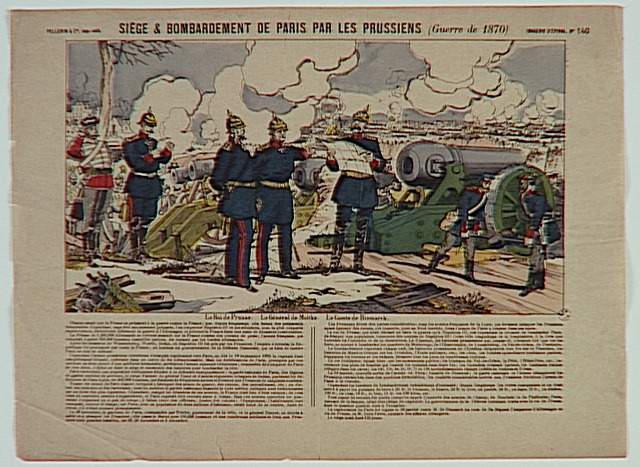 SIEGE ET BOMBARDEMENT DE PARIS PAR LES PRUSSIENS (Guerre de 1870) (titre inscrit)_0