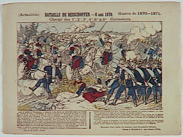 BATAILLE DE REISCHOFFEN. - 6 août 1870. (titre inscrit)_0