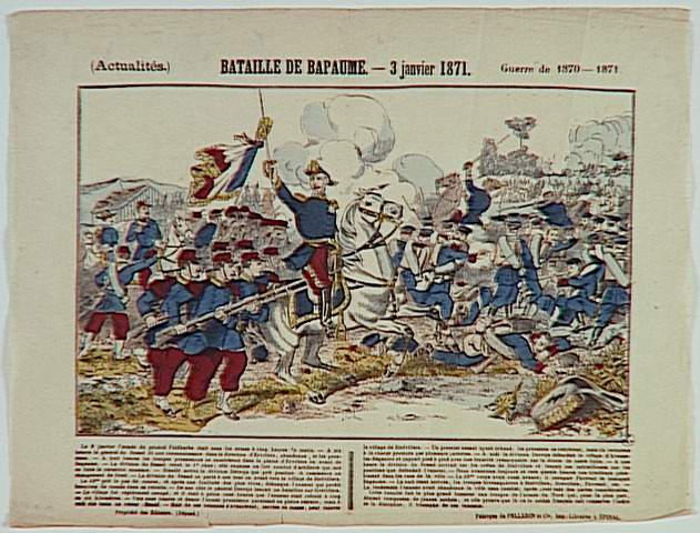 BATAILLE DE BAPAUME. - 3 janvier 1871. (titre inscrit)_0