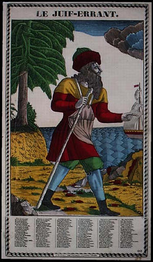 LE JUIF-ERRANT. (titre inscrit), François Georgin, 2e moitié 19e siècle