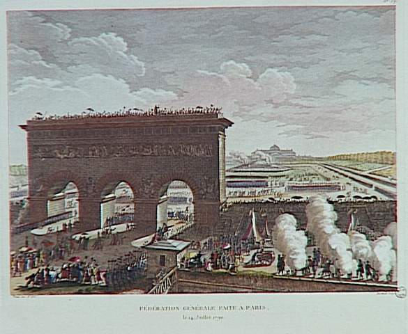 FEDERATION GENERALE FAITE A PARIS, / le 14 Juillet 1790 (titre inscrit)_0