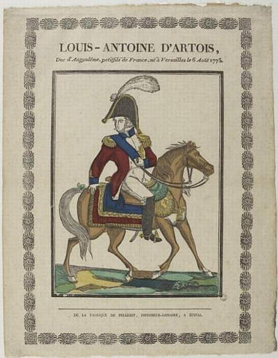 LOUIS-ANTOINE D'ARTOIS, (titre inscrit)_0