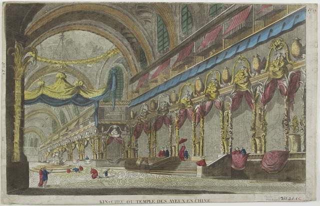 KIN-CHEU OU TEMPLE DES AYEUX EN CHINE. (titre inscrit)_0