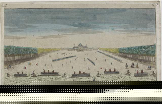 Vue de l'Ecole Royale Militaire du coté du Champ de Mars A Paris. (titre inscrit)_0