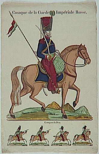 Cosaque de la Garde Impériale russe. / cosaques du Don. (titre inscrit)_0