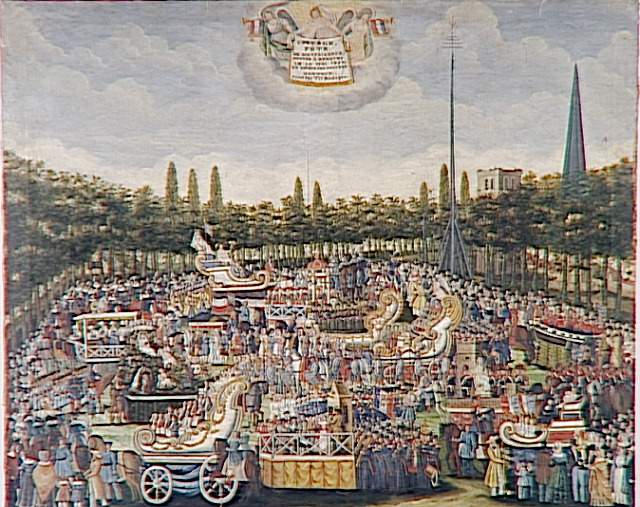 CORTEGE / FETE / DE BIENFAISANCE / DONNEE A BERGUES / LE 30 MAI 1850 / EN FAVEUR DES PAUVRES / HONTEUX (titre inscrit)_0