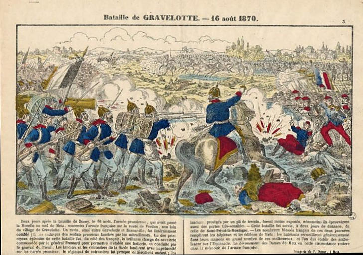 Bataille de GRAVELOTTE. - 16 août 1870 (titre inscrit)_0