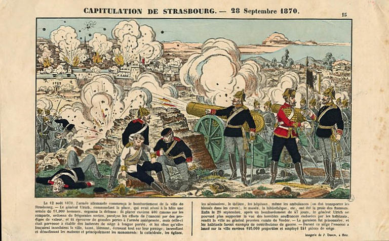 CAPITULATION DE STRASBOURG. - 28 Septembre 1870 (titre inscrit)_0