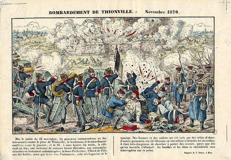 BOMBARDEMENT DE THIONVILLE. - Novembre 1870 (titre inscrit)_0