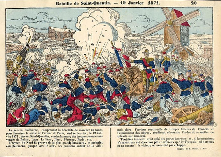 BATAILLE DE SAINT-QUENTIN. - 19 Janvier 1871 (titre inscrit)_0