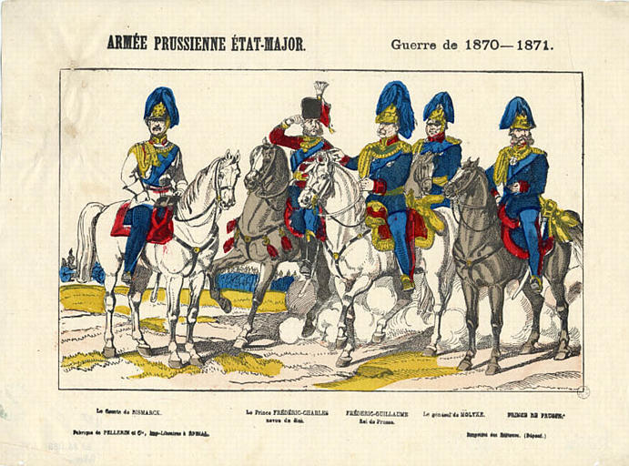 ARMEE PRUSSIENNE ETAT-MAJOR. Guerre de 1870-1871 (titre inscrit)_0