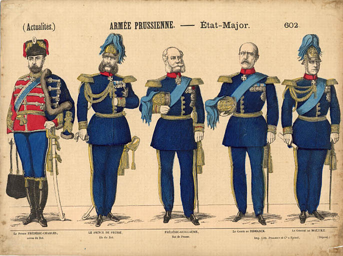 (Actualités.) ARMEE PRUSSIENNE. - Etat-Major (titre inscrit)_0