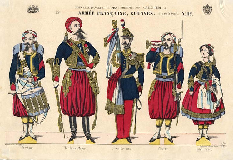ARMEE FRANCAISE, ZOUAVES (titre inscrit)_0