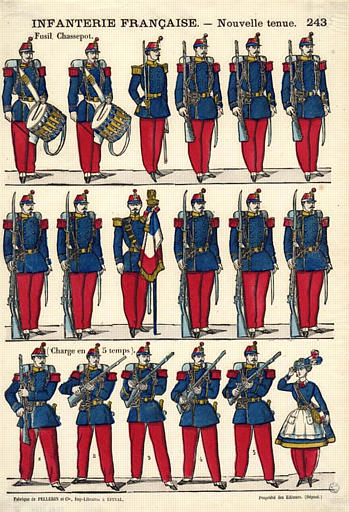 INFANTERIE FRANCAISE. - Nouvelle tenue (titre inscrit)_0