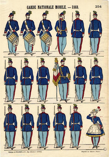 GARDE NATIONALE MOBILE. -1868 (titre inscrit)_0