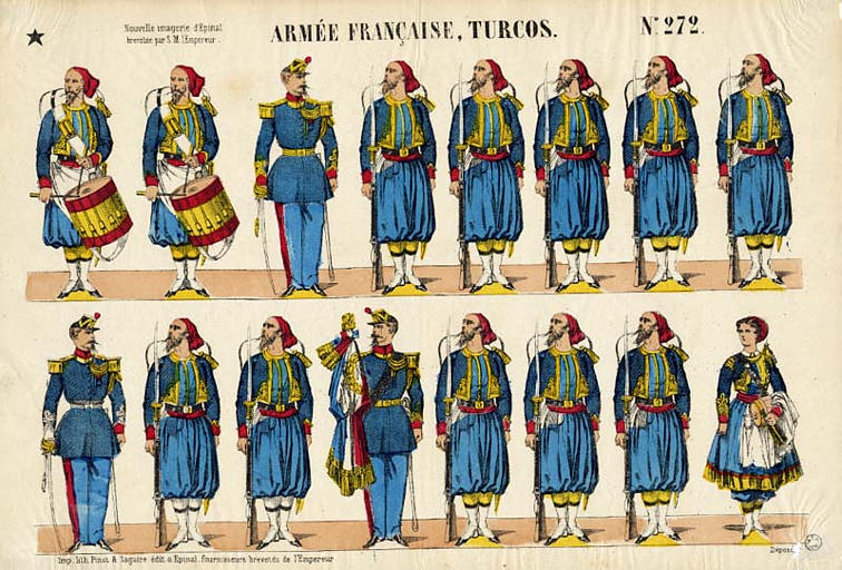 ARMEE FRANCAISE, TURCOS (titre inscrit)_0
