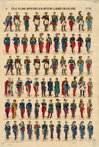 ETAT MAJOR OFFICIERS ET MARINE DE L'ARMEE FRANCAISE (titre inscrit)_0
