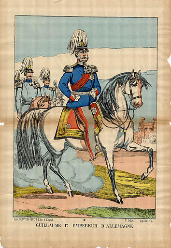 GUILLAUME 1er. EMPEREUR D'ALLEMAGNE (titre inscrit)_0