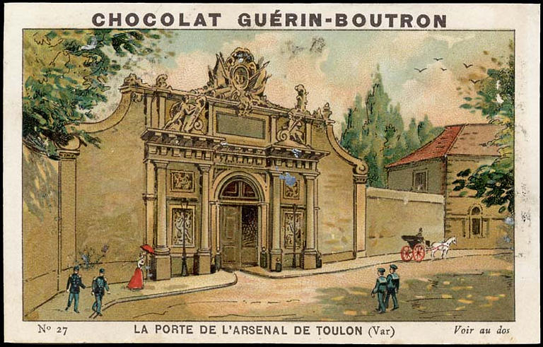 LA PORTE DE L'ARSENAL DE TOULON (Var) (titre inscrit)_0
