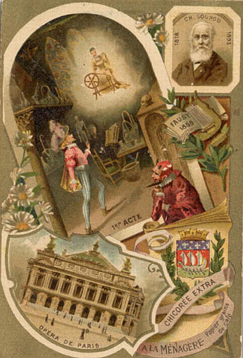 CH. GOUNOD 1818 / 1893 / FAUST / 1859 / 1ER ACTE / OPERA DE PARIS (titre inscrit)_0