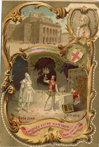 W. MOZART / 1756-1791 / THEATRE IMPERIAL DE VIENNE / DON JUAN 5éme ACTE (titre inscrit)_0