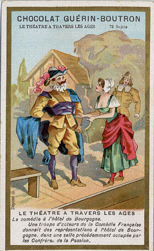 LE THEATRE A TRAVERS LES AGES / La comédie à l'hôtel de Bourgogne (titre inscrit)_0