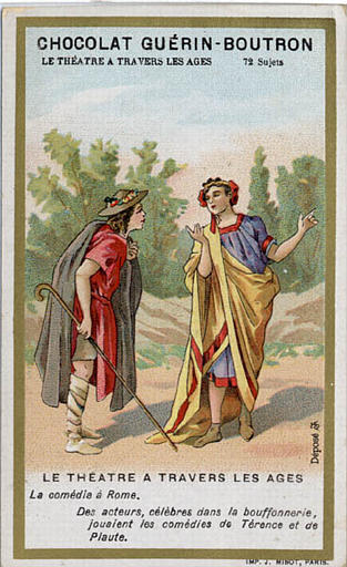 LE THEATRE A TRAVERS LES AGES / La comédie à Rome (titre inscrit)_0