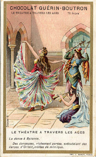 LE THEATRE A TRAVERS LES AGES / La danse à Byzance (titre inscrit)_0