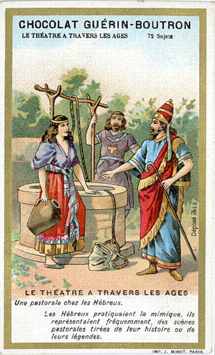 LE THEATRE A TRAVERS LES AGES / Une pastorale chez les Hébreux (titre inscrit)_0