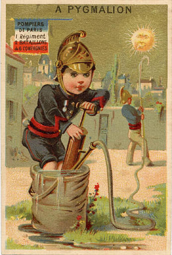 POMPIERS / DE PARIS / 1 Régiment / 2 BATAILLONS / de 6 COMPAGNIES (titre inscrit)_0