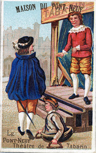 LE / PONT-NEUF / Théâtre de Tabarin (titre inscrit)_0
