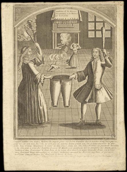 Ambition de la Femme / pour parvenir a la maitris / par la Culotte. (titre inscrit)_0