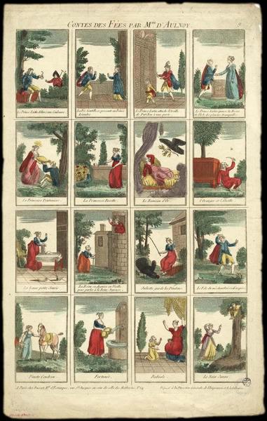 CONTES DES FEES PAR Mme D'AULNOY. (titre inscrit)_0