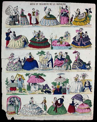 HEUR ET MALHEUR DE LA CRINOLINE. (titre inscrit)_0
