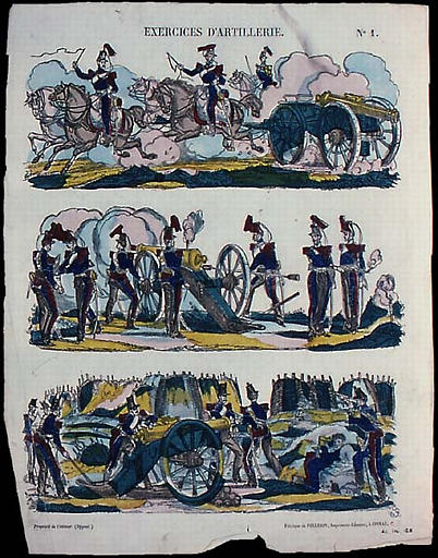 EXERCICES D'ARTILLERIE. (titre inscrit)_0