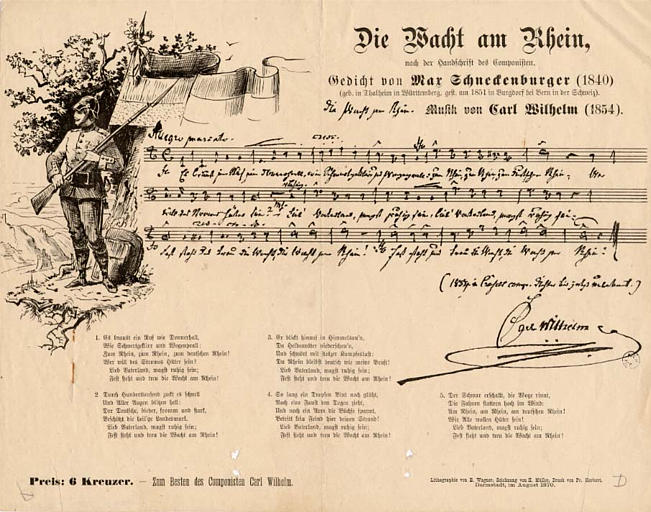 Die Macht am Rhein , / nach der handschrift des Componisten (titre inscrit)_0