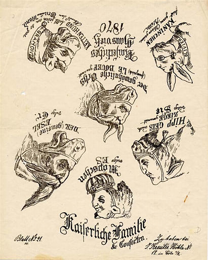Kaiserliche Familie & Conforten. (titre inscrit)_0