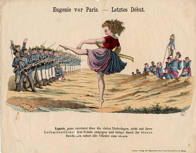 Eugenie vor Paris. - Letztes Début. (titre inscrit)_0