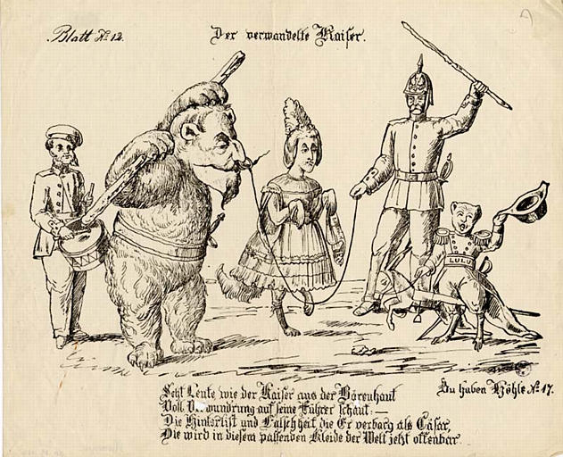 Der verwandelte Kaiser. (titre inscrit)_0