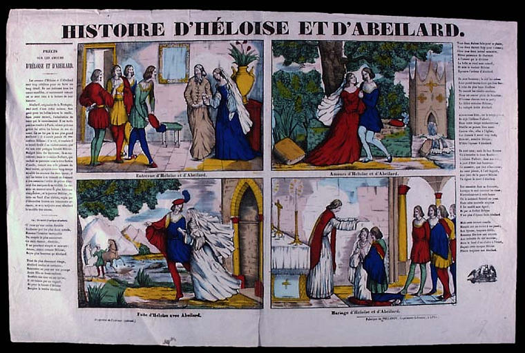 HISTOIRE D'HELOISE ET D'ABEILARD. (titre inscrit)_0
