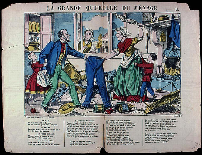 LA GRANDE QUERELLE DU MENAGE. (titre inscrit)_0