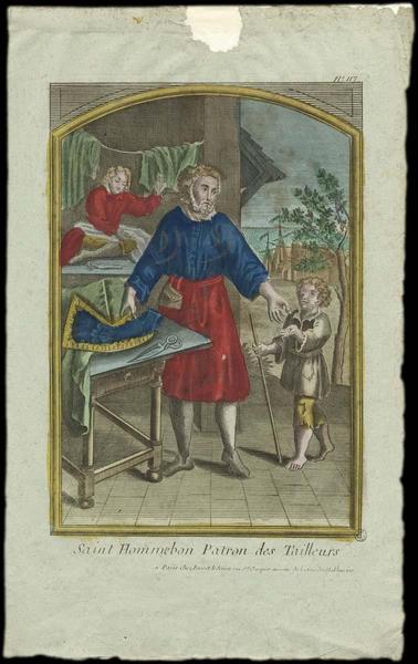 Saint Hommebon Patron des Tailleurs. (titre inscrit)_0