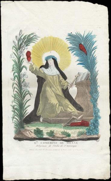 Ste. CATHERINE DE SIENNE. (titre inscrit)_0