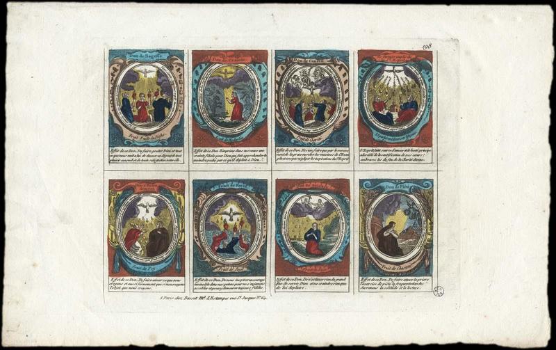 PLANCHE DE SAINT-ESPRITS. (titre factice)_0