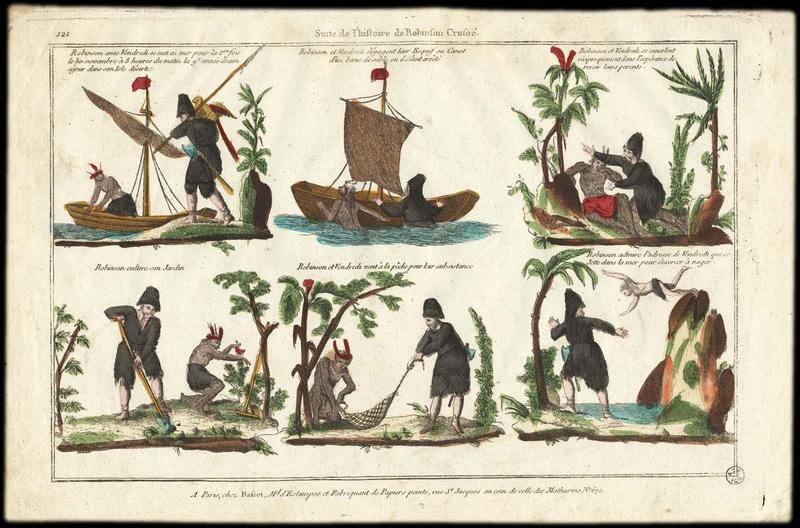 Suite de L'Histoire de Robinson Crusoé. (titre inscrit)_0